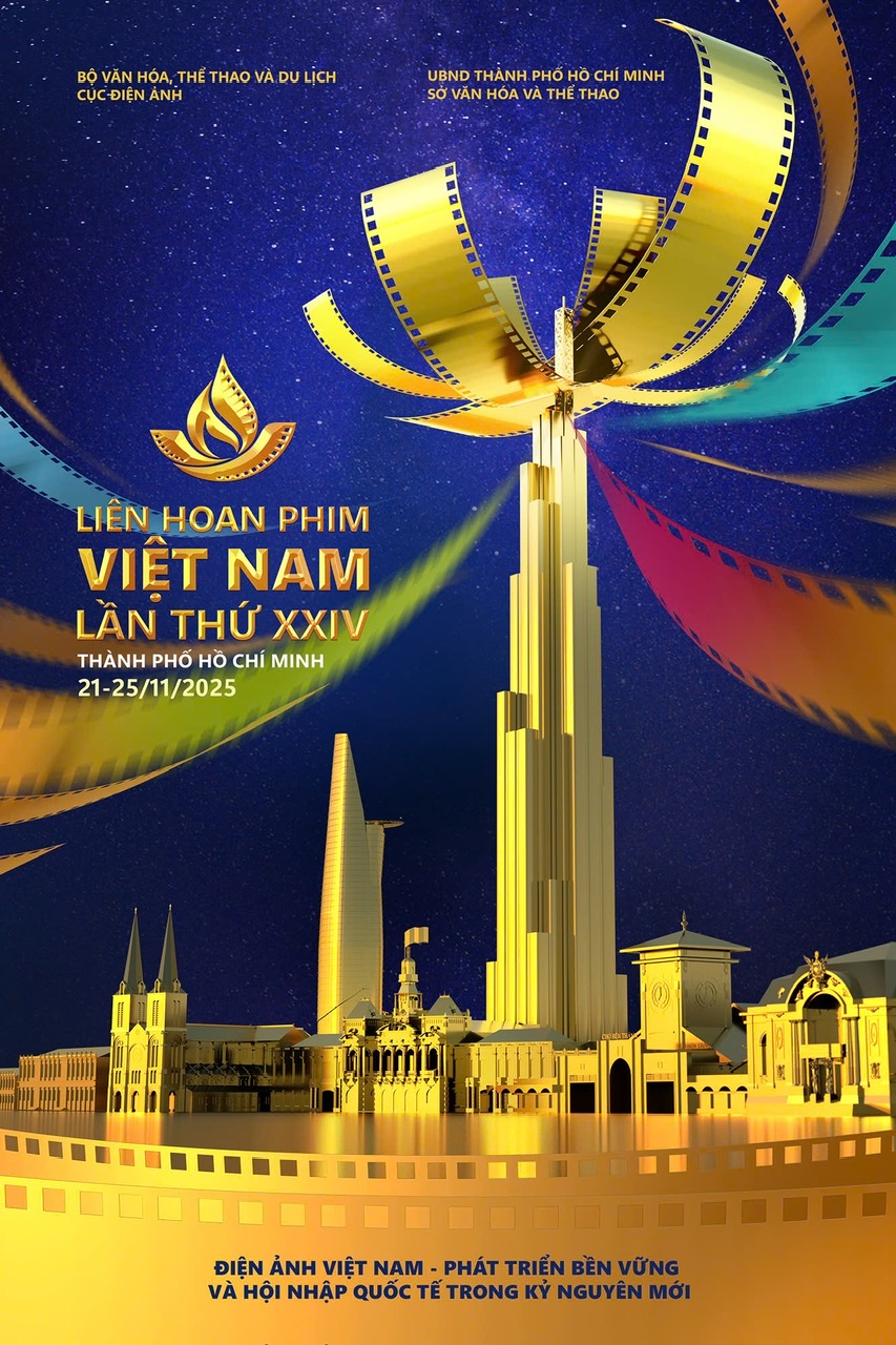 Poster Liên hoan Phim Việt Nam lần thứ XXIV